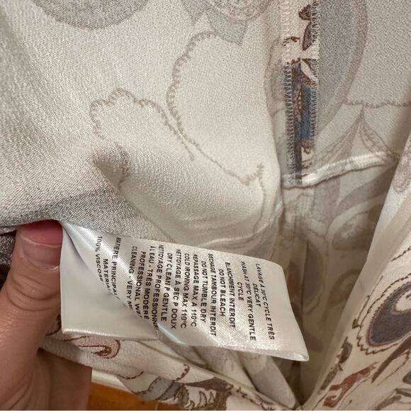 See by Chloe White Printed Maxi Dress XS - Picture 3 of 12